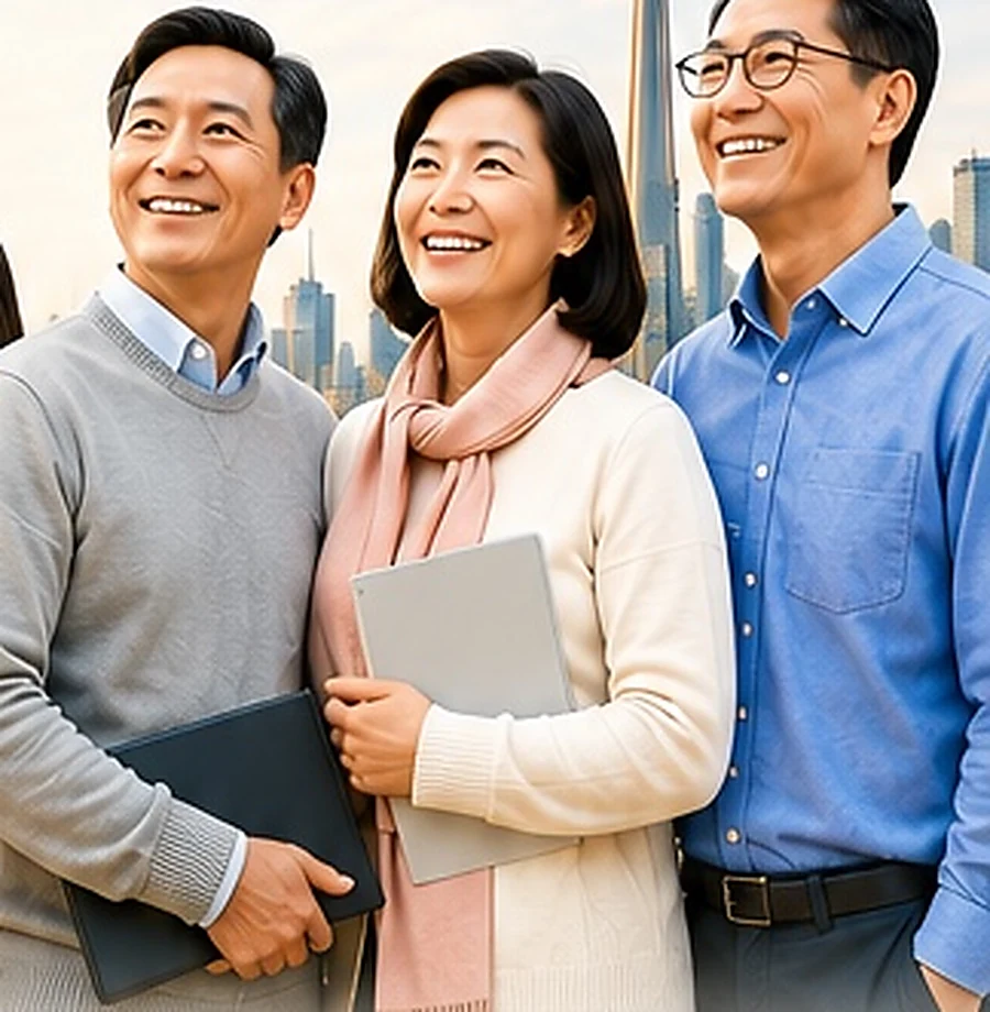 Adults learning and connecting